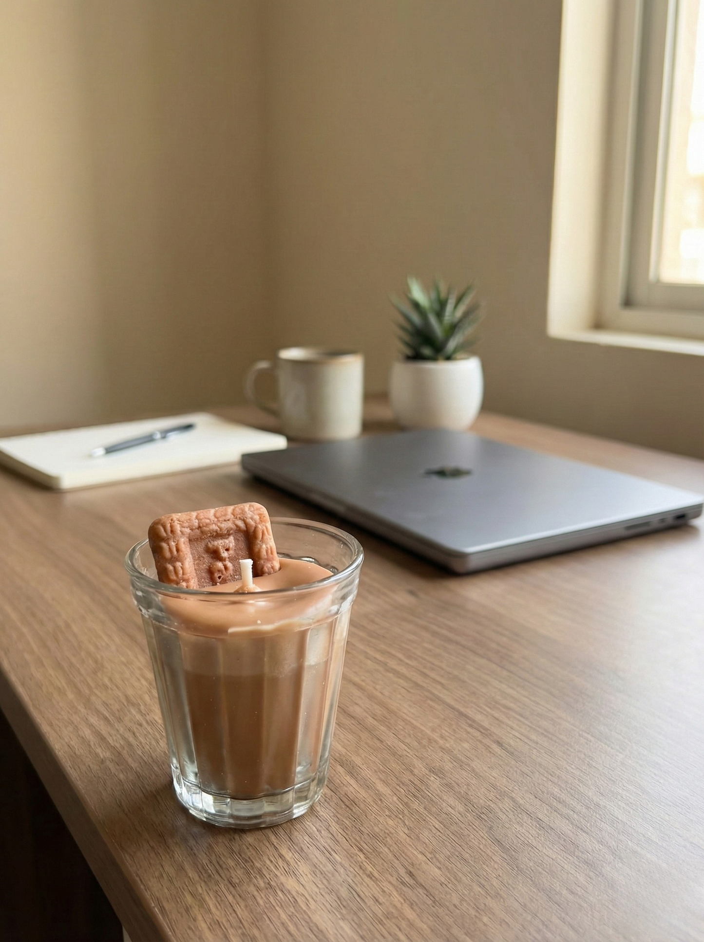 Chai Biskut Candle | Tea-Time Inspired Soy Candle (Hand-Poured)