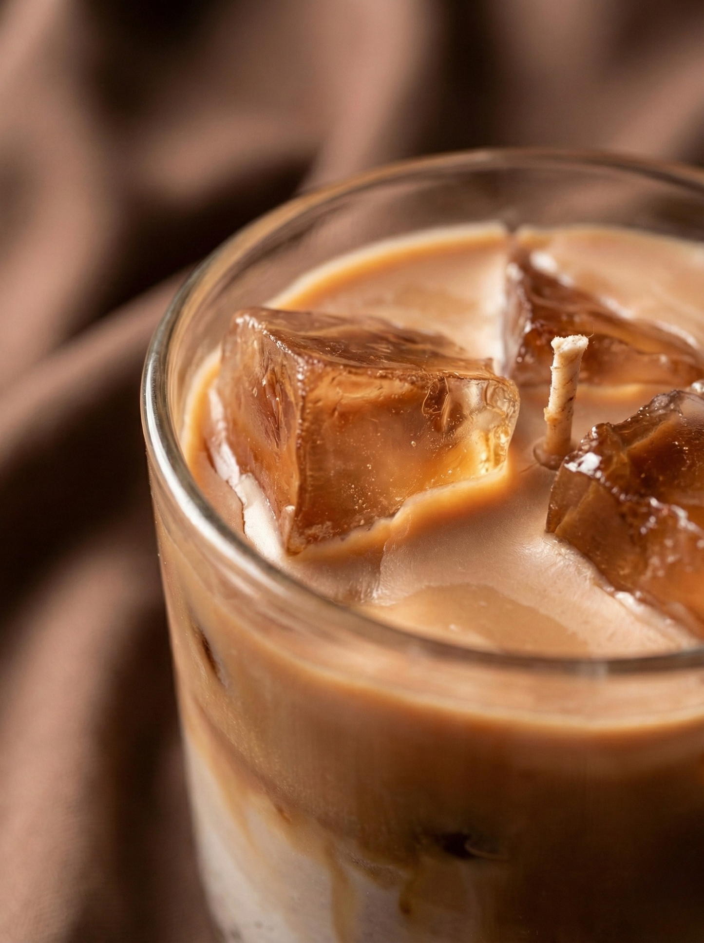 Iced Coffee Latte Candle | Café-Style Soy Candle (Coffee & Cream)