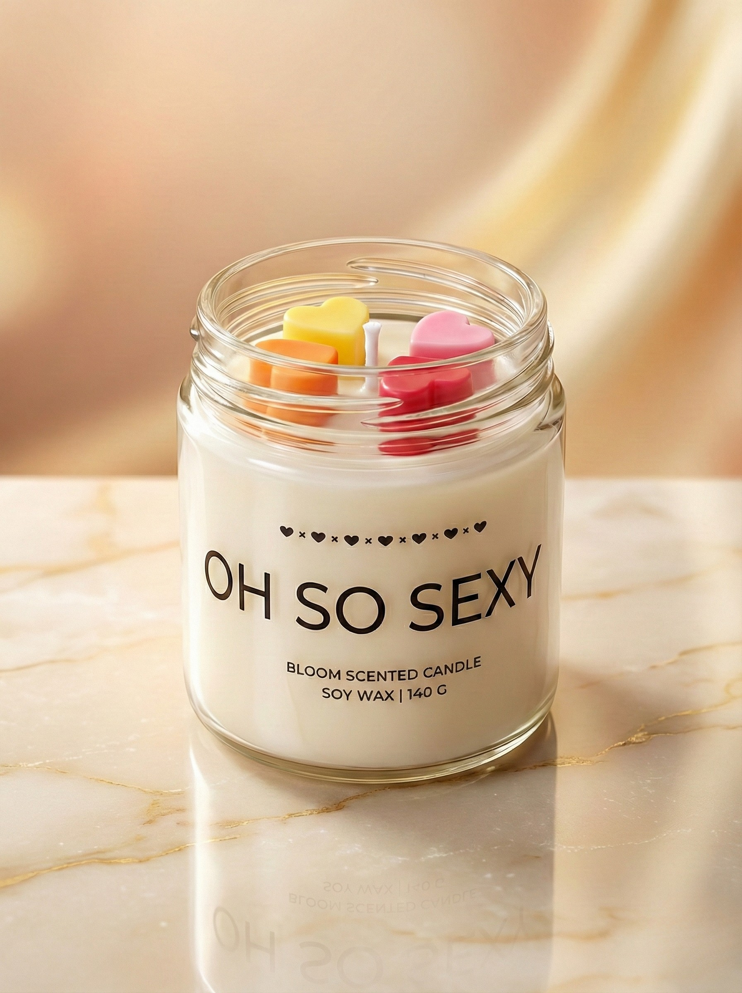 Oh So Sexy Bloom Candle | Floral Soy Wax Candle (Hand-Poured)