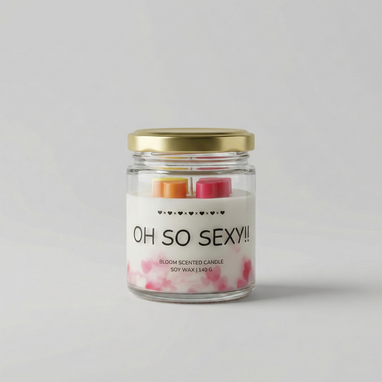 Oh So Sexy Bloom Candle | Floral Soy Wax Candle (Hand-Poured)